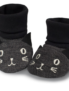 Dětské ponožkové papučky Happy Day Booties černá - Pinokio