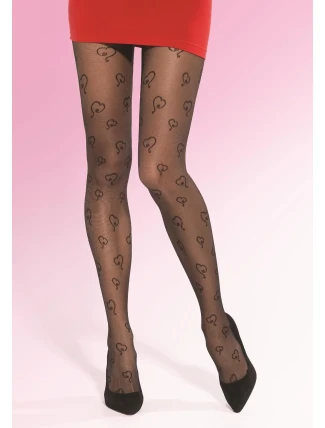 Punčocháče Gatta Lovely wz.10 20 den 5-XL Punčocháče Gatta Lovely wz.10 20 den 5-XL