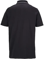 NEOBLU Orel Unisex piqué polo z těžké bavlny 24.4337 deep black NEOBLU Orel Unisex piqué polo z těžké bavlny 24.4337 deep black