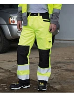 Result R 327X Bezpečnostní cargo kalhoty 30.327X fluorescent yellow Result R 327X Bezpečnostní cargo kalhoty 30.327X fluorescent yellow
