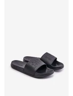 Lehké Pánské Žabky S Logem Big Star OO174030 Černé