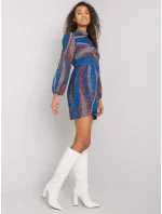 Šaty DHJ SK 15265.90 tmavě modrá