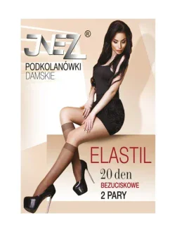 Dámské podkolenky Inez Sara Elastil 20 den A'2