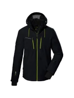 Pánská lyžařská bunda Killtec KSW 44 zateplená zimní sportovní bunda s kapucí černá (38698/200)