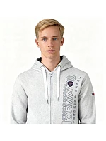 Geographical Norway Fogora DB 100 M WZ3066H/GN-Síťovaná šedá mikina