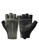 Rockbros cyklistické rukavice jaro/léto/podzim, krátké prsty, velikost: XL - zelené