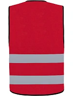 Korntex RX217 – Cologne Bezpečnostní vesta se zipem 76.R217 red Korntex RX217 – Cologne Bezpečnostní vesta se zipem 76.R217 red
