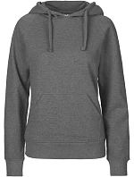 Neutral O 83101 Dámská mikina s kapucí z bio bavlny 77.8311 dark heather