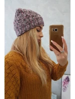 Dámská čepice Eliza K205 dark pink+graphite Dámská čepice Eliza K205 dark pink+graphite