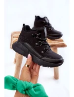 Dětské boty Memory Foam Big Star KK374119 Černe