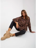 Košile EM KS 3292.69P černá a béžová