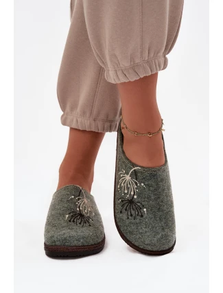 Dámské domácí pantofle Inblu NL000011 – zelené