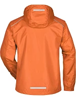 Daiber JN 1118 Pánská bunda do deště 02.1118 orange/carbon