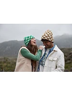 Beechfield B 531 Pletená čepice "Checkerboard" 53.0531 kelly green/off white Beechfield B 531 Pletená čepice "Checkerboard" 53.0531 kelly green/off white