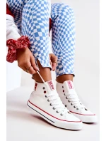 Vysoké Tenisky Big Star JJ274127 Bílý