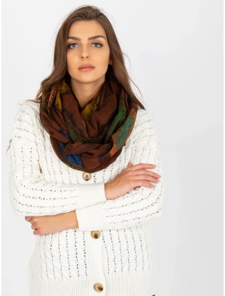 Tunelová šála AT KM 6209.04P hnědá Tunelová šála AT KM 6209.04P hnědá