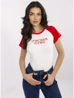 Tričko NM TS V7939.50 bílé a červené