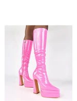 Kozačky na podpatku  model 221358 Solea