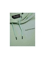 Dámská mikina PEAK PERFORMANCE W Original Small Logo Hood, zelená barva