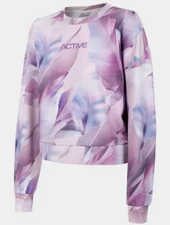 Dámská mikina W H4L22-BLD023 91A - 4F