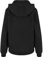 Build your Brand BY 289 Dámská oversize mikina s kapucí "Fluffy" 56.0289 black