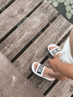 Nazouváky Dětská Big Star DD374154 Bílé