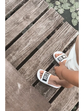 Nazouváky Dětská Big Star DD374154 Bílé