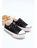 Dětské Klasické Tenisky Big Star DD374163 Černé