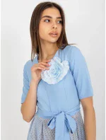 LK SK 506551 šaty.76P světle modrá LK SK 506551 šaty.76P světle modrá