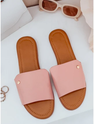 Dámské žabky CHICBASE pink FashionStreet ZY0938