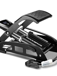 Nožní pumpa Rockbros 42430001001 s displejem - černá