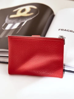 Ekologická Kožená Dámská Peněženka Červená Bronica