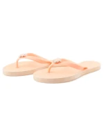 Elegantní oranžové žabky s ozdobou Elegantní oranžové žabky s ozdobou