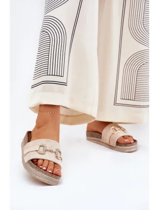 Pantofle model 210757 Step in style Pantofle model 210757 Step in style