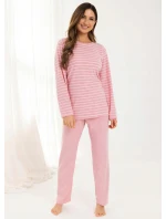 Pyžamo Regina 713 dlouhé/r M-2XL Z25/26 dámské froté Pyžamo Regina 713 dlouhé/r M-2XL Z25/26 dámské froté