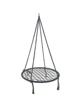 ZAHRADNÍ HOUPACÍ SÍŤ ČAPÍ HNÍZDO 80CM ŠEDÁ
