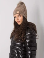 Dámská čepice 30 tmavých pusinek