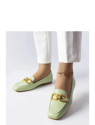 Dámské mokasiny K205 zelené - Solea