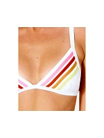GORA-BIKINI RIP CURL Wave Shapers Stripe Banded Tri - bílý GORA-BIKINI RIP CURL Wave Shapers Stripe Banded Tri - bílý