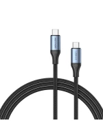 USB-C na USB-C Vention USB 4.0 5A 40Gbps opletený kabel 1m