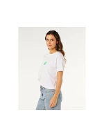 Dámské tričko RIP CURL Icons Of Surf Relaxed Tee, bílé