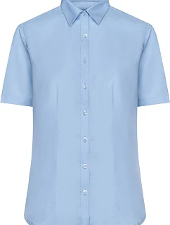Daiber JN 683 Mikro keprová halenka s krátkým rukávem 02.0683 light blue