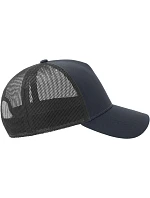 Atlantis Headwear Rapper Cotton-S 5 panelová Trucker kšiltovka 33.0260 navy/dark grey