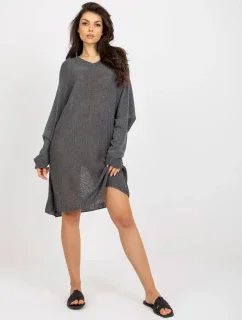 Dámský svetr BA SW C1001.57P tmavě šedá - FPrice