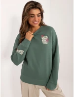 Mikina D10600T02568E khaki