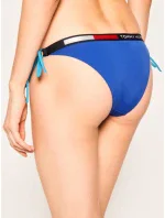 Spodní díl dámských plavek UW0UW02180-C65 modročervená - Tommy Hilfiger