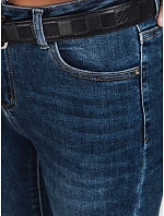 Dámské úzké džíny modré FashionStreet UY2824