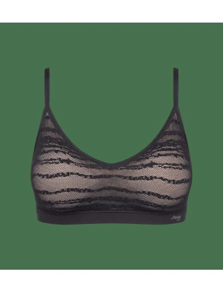 sloggi FREE Evolve PU Lace - BLACK - SLOGGI BLACK - SLOGGI sloggi FREE Evolve PU Lace - BLACK - SLOGGI BLACK - SLOGGI