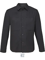 NEOBLU Madden Košilová bunda 24.4802 deep black NEOBLU Madden Košilová bunda 24.4802 deep black