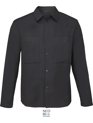 NEOBLU Madden Košilová bunda 24.4802 deep black NEOBLU Madden Košilová bunda 24.4802 deep black
